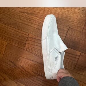 Vans Classic White Slip-On Shoes
